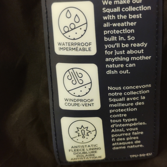 Lands'End Women's Black Coat - Picture 6 of 8